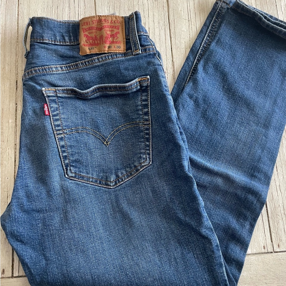 Levi's Blue Men's Jeans size 30/30 style 531 athletic slim